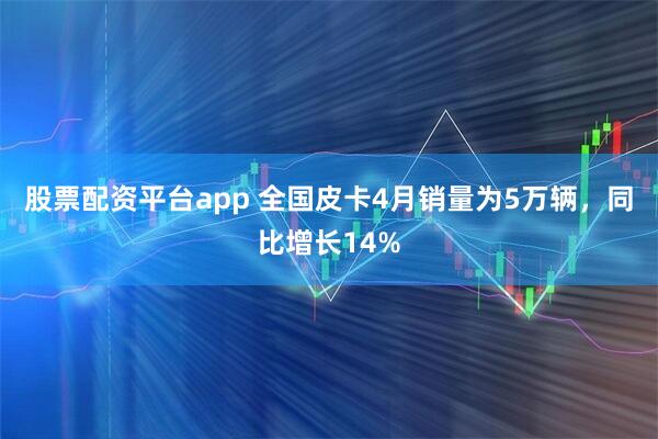 股票配资平台app 全国皮卡4月销量为5万辆，同比增长14%